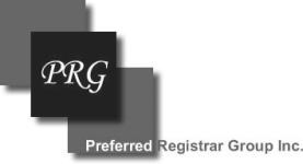 Preferred Registrar Group, Inc. 