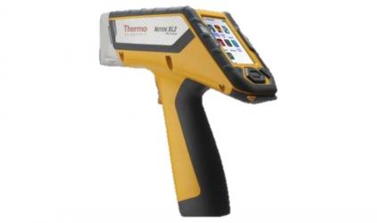 The Niton XL2 Analayzer. Giving ChromeTech both alloy grade identification and chemical analysis of the scanned material 
