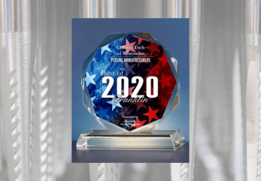 Franklin Business award received by ChromeTech